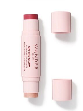 Wander On-The-Glow Blush and Illuminator, Strawberry Fields Nude Glow